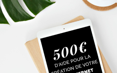 500€ d’aide aux commerçants pour se digitaliser