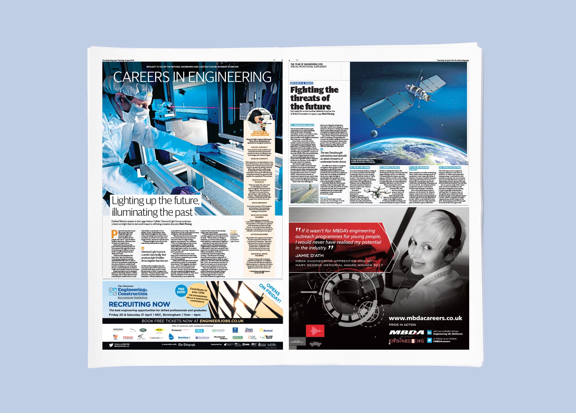 Graphiste-Lyon-The-Telegraph_NECR3 Agence web Annecy